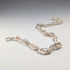 Vintage sterling silver extra thick weave chain necklace 88g